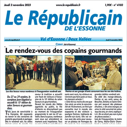 Coupure presse 2023 Le Républicain