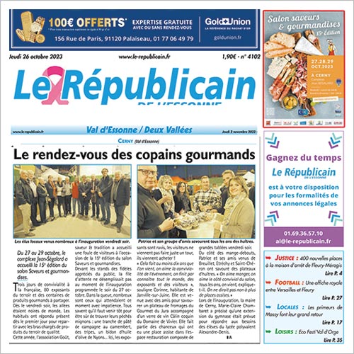 Coupure presse 2023 Le Républicain