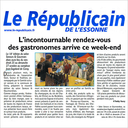 Coupure presse 2024 Le Républicain