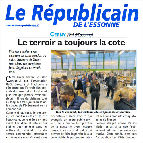 Coupure presse 2024 Le Républicain