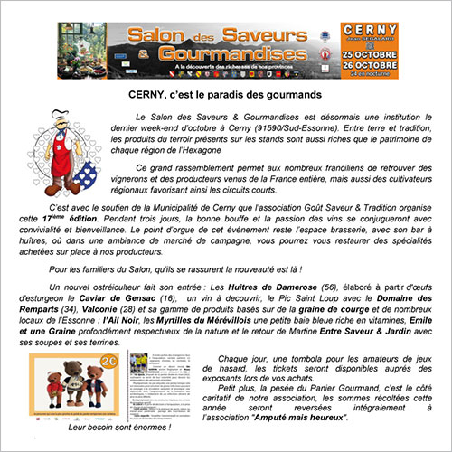 Coupure presse 2025 Cerny