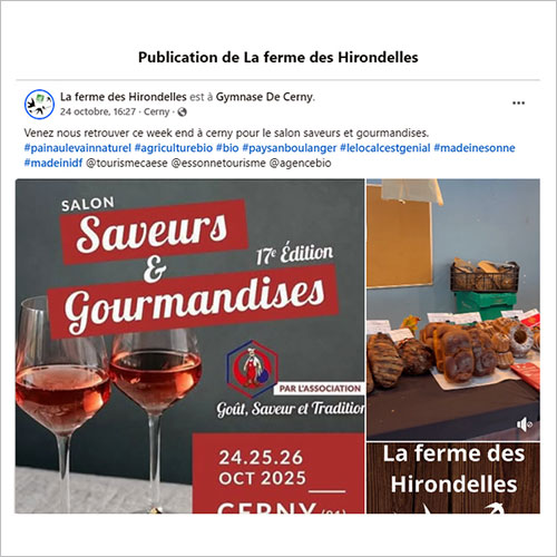 Coupure presse 2025 La ferme des hirondelles