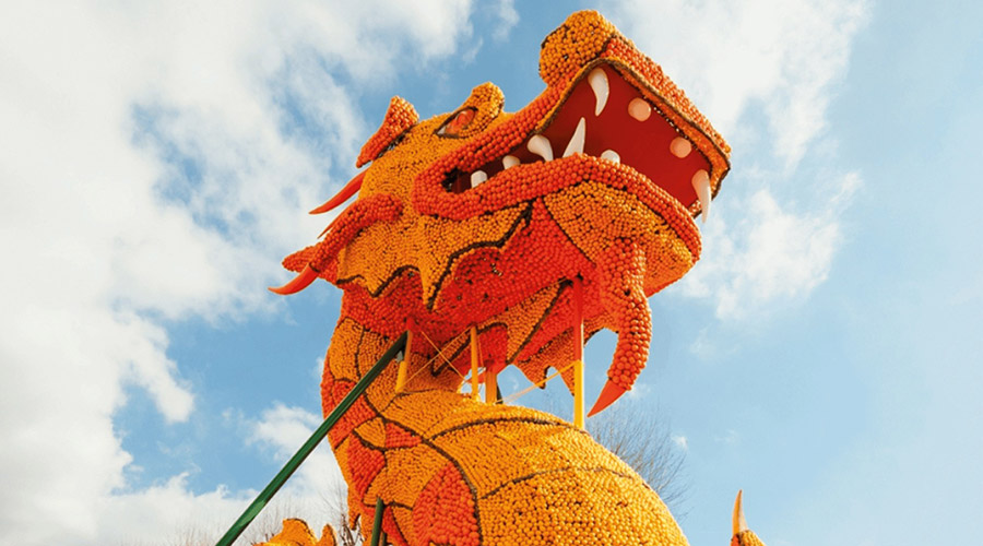 Citron rime avec Menton : La Fête du Citron